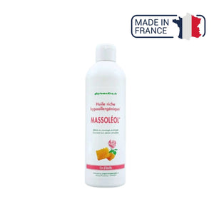 Massoléol® - Rijke hypoallergene neutrale massageolie - Rozengeur - Phytomedica Laboratoires Phytomedica 
