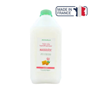 Massoléol® - Rijke hypoallergene neutrale massageolie - Rozengeur - Phytomedica Laboratoires Phytomedica 