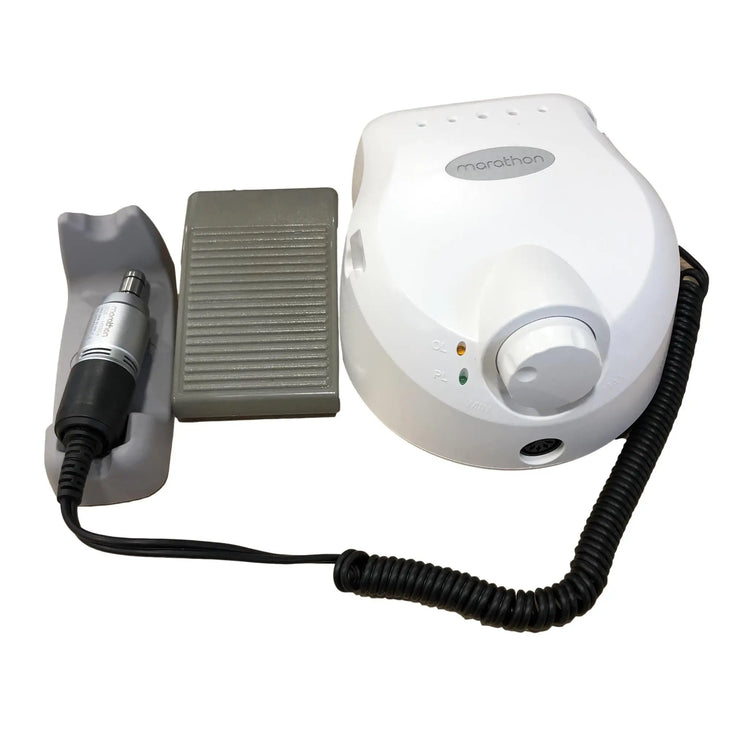 Micromoteur filaire Escort II Pro - 30 000 tpm avec Pièce à main et pédale - My Podologie