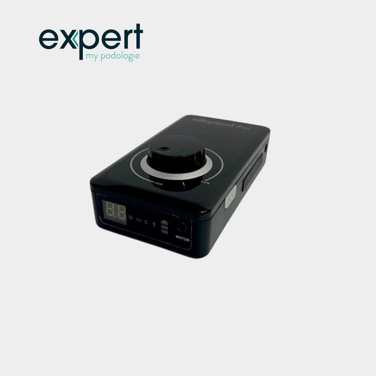 Φορητό μικρομοτέρ PODO38S - Μαύρο - 30.000 rpm - Με αφαιρούμενη χειρολαβή