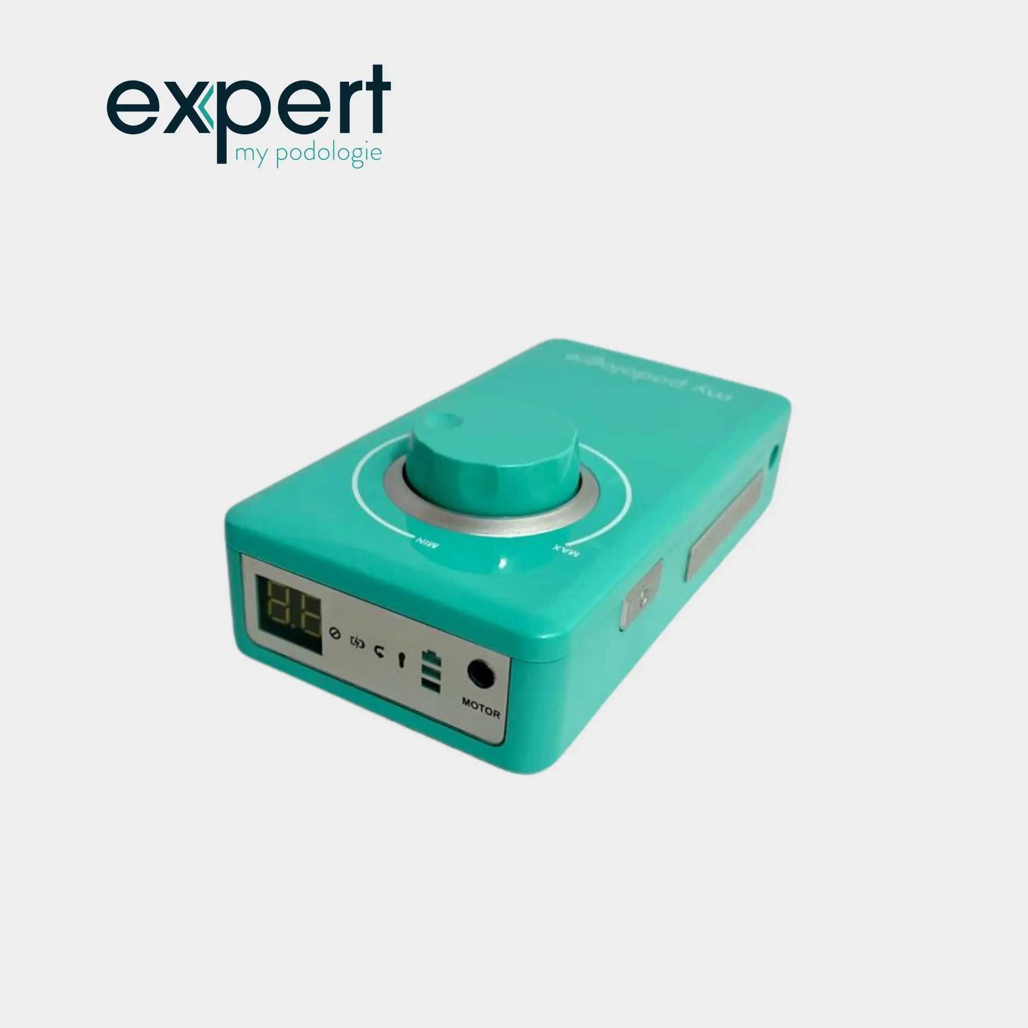 PODO38S draagbare micromotor - Mintgroen - 30.000 rpm - Met afneembaar handstuk