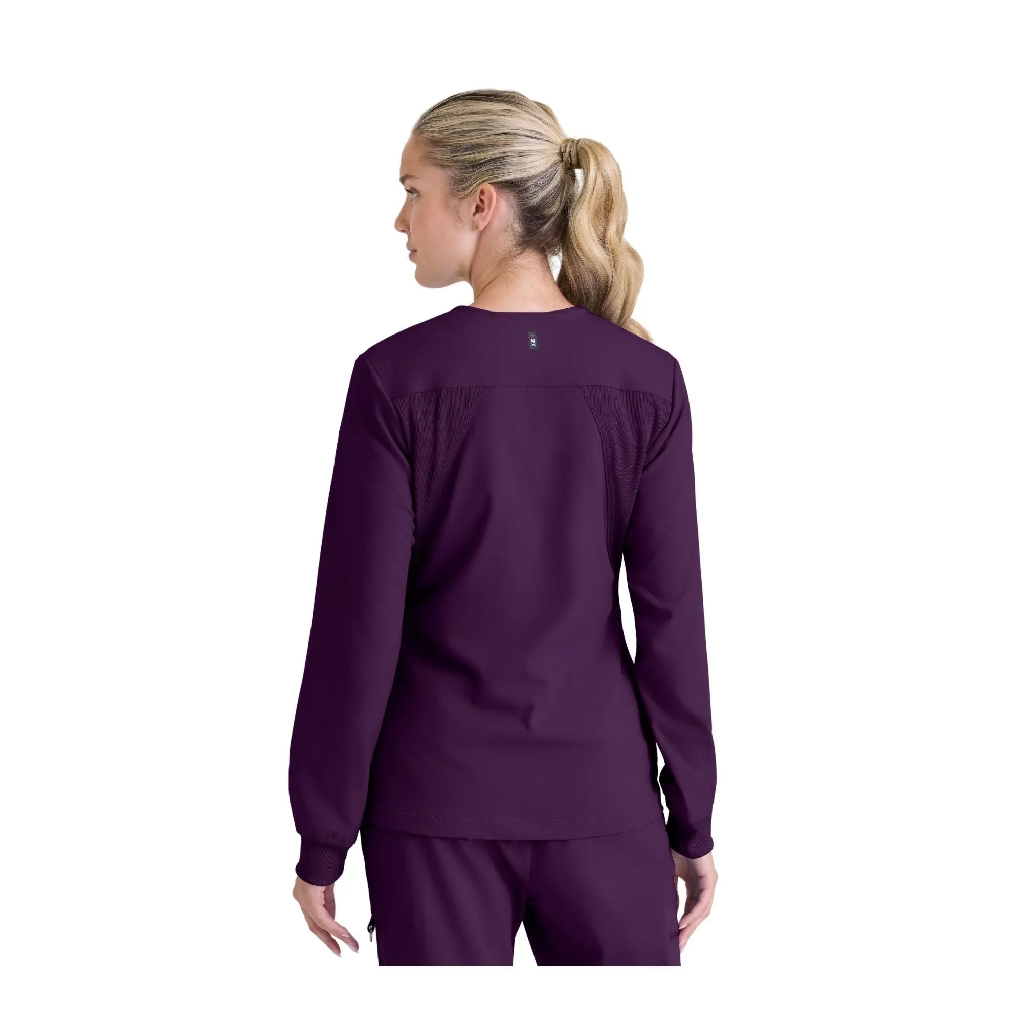 Mila – Medizinische Jacke mit Rundhalsausschnitt – Damen – Grey’s Anatomy Stretch Grey’s Anatomy 