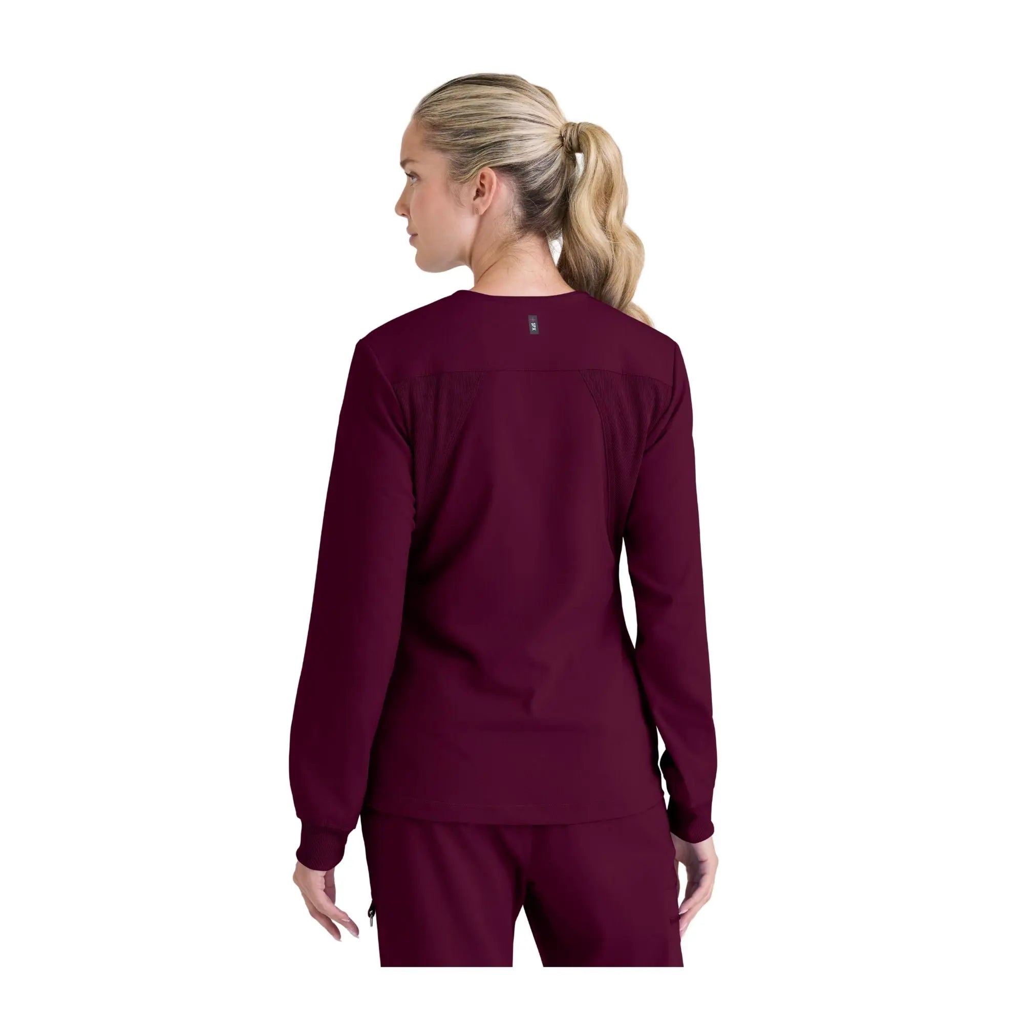 Mila – Medizinische Jacke mit Rundhalsausschnitt – Damen – Grey’s Anatomy Stretch Grey’s Anatomy 