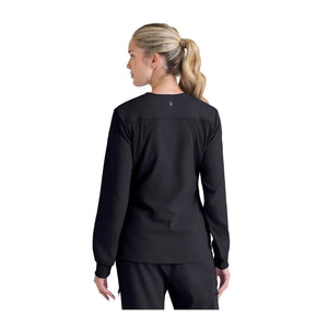 Mila – Medizinische Jacke mit Rundhalsausschnitt – Damen – Grey’s Anatomy Stretch Grey’s Anatomy 