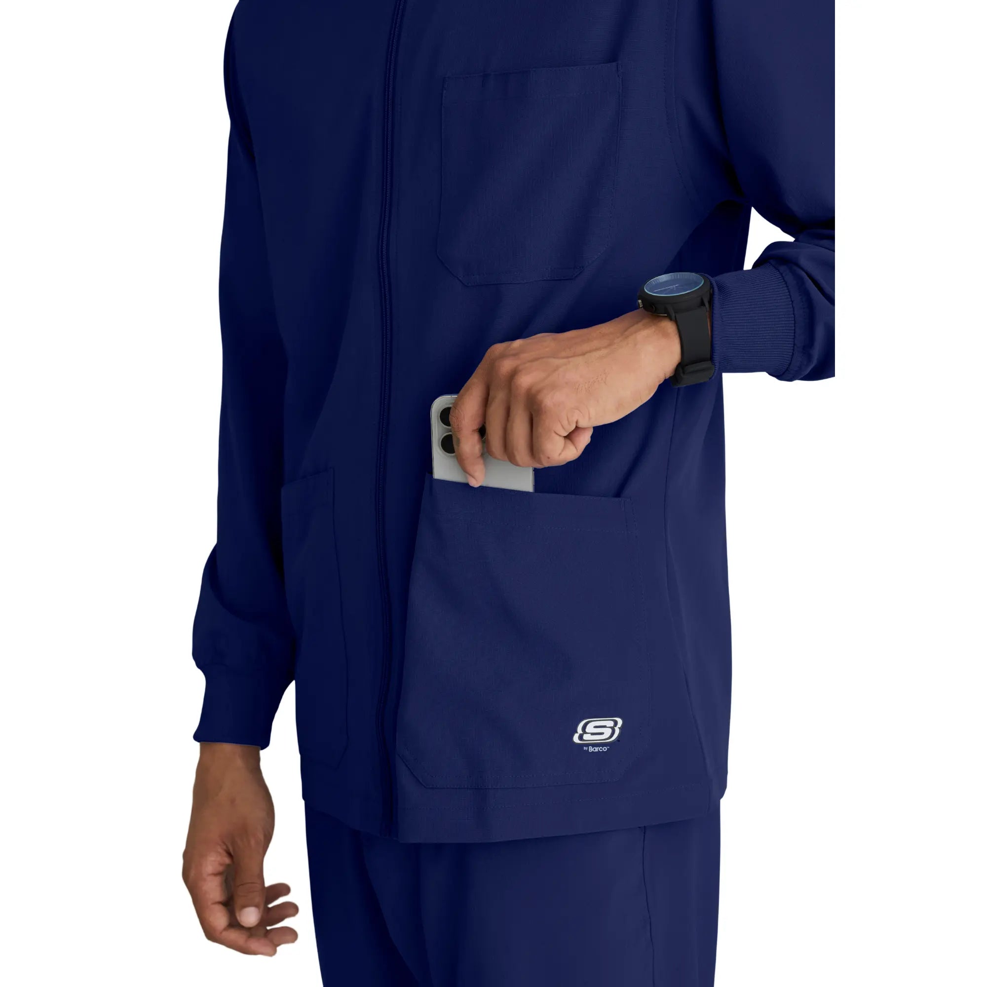 Oly - Veste médicale col rond - Homme - Skechers SKECHERS 