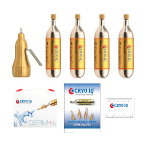 Pack DERM Plus Liquid avec 4 cartouches - Traitement des verrues - CryoIQ - My Podologie