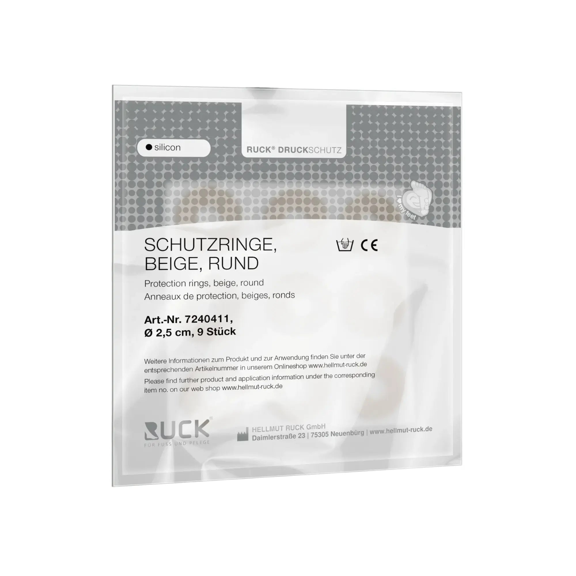 Padding - Anneaux de protection en silicone - Ø 2,5 cm - Ruck Ruck 