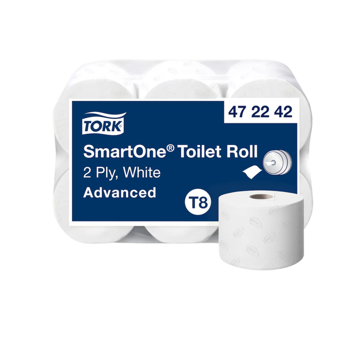 Papier Toilette Tork SmartOne - 6 rouleaux de 1150 formats - TORK Tork 