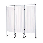 Paravent – 3 gespannte Paneele – mit Rollen – CARINA MEDICAL