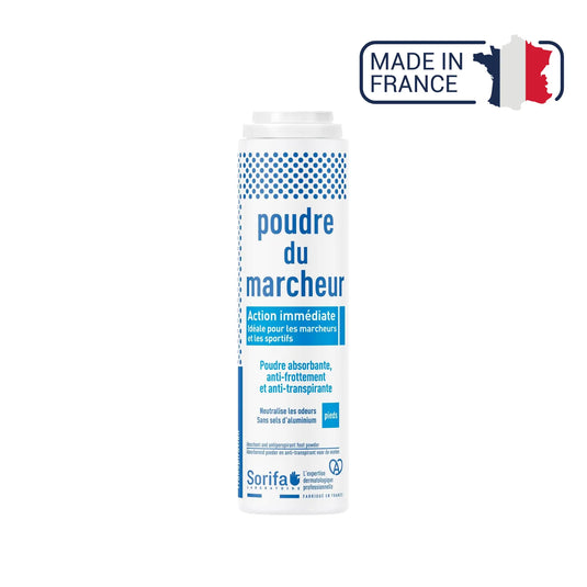 Pó de Walker - Transpiração e maceração dos pés - 100 g Laboratoire Sorifa 