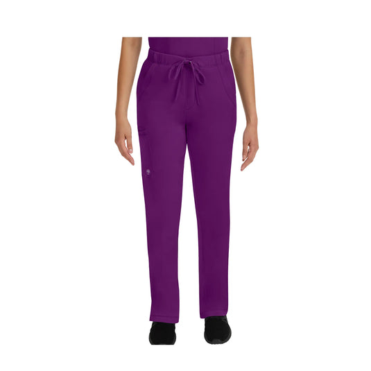 Rebecca - Pantalón acampanado con cordón - Mujer - Healing Hands - Color 1 Healing Hands Berenjena / 3XL