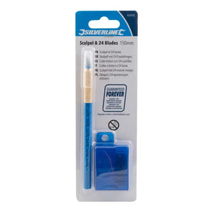 Scalpel avec 24 lames - Silverline Silverline 