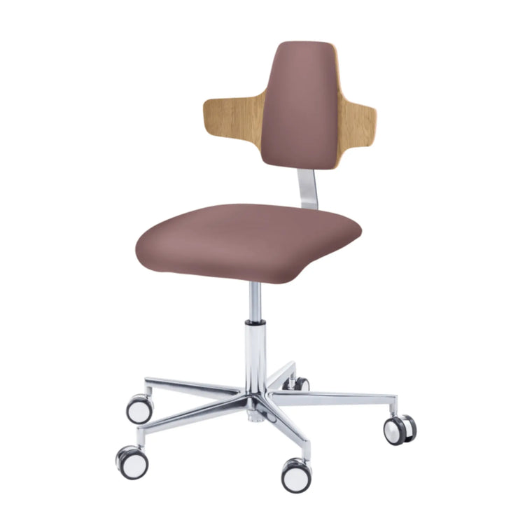 Siège praticien - COMFORT - Ruck - Dossier Napoleon My Podologie  CPL-Chêne-Taupe-Long