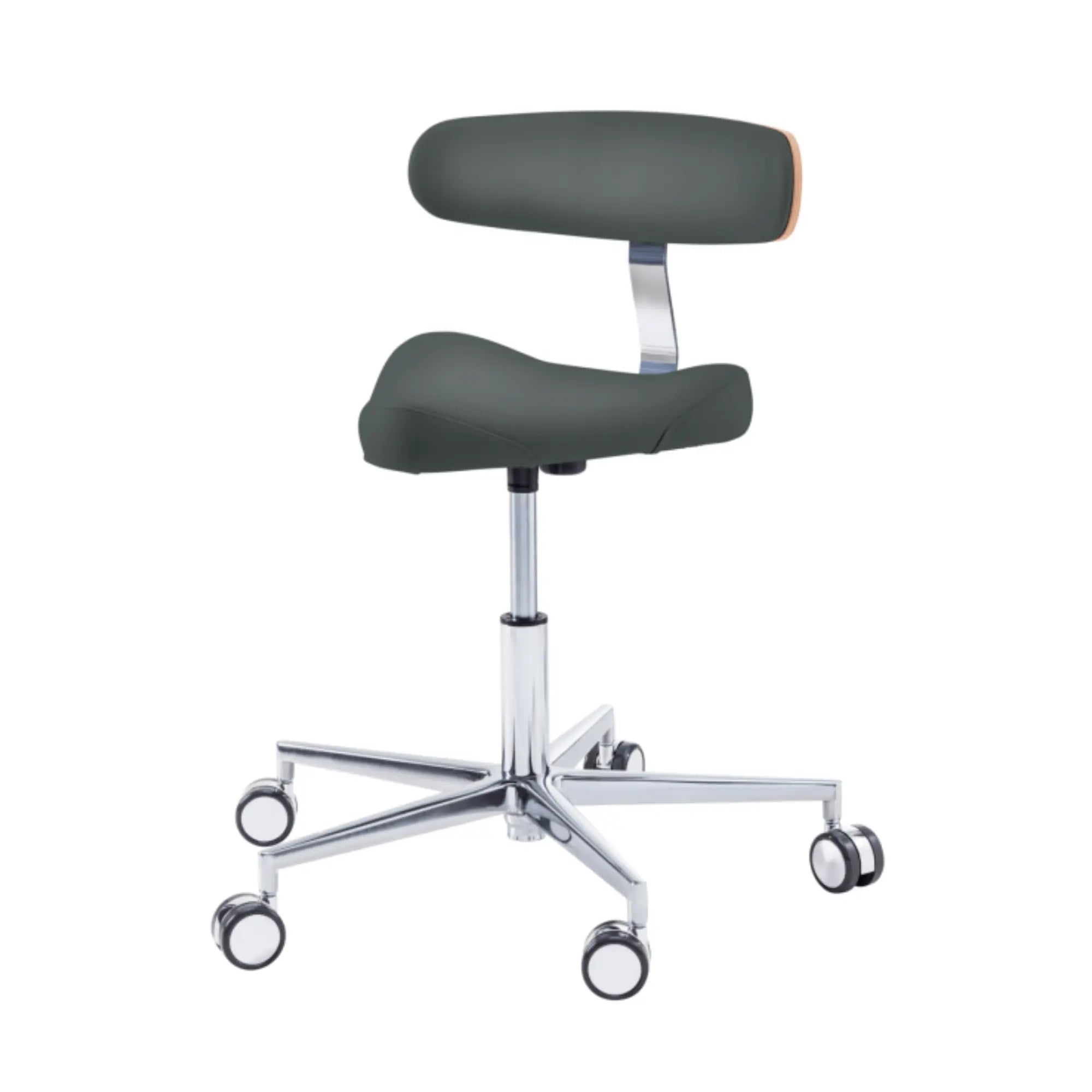 Siège praticien - TRIANGLE - Ruck - Ressort à Gaz Long Ruck  Pierre-Dossier-Radius-CPL-Noyer