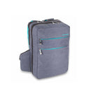 Mallette Sac à dos CITY - Gris / Turquoise - Elite Bags