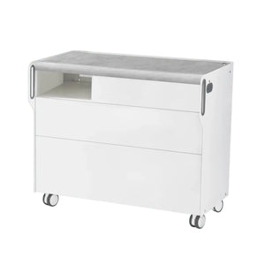 Unité de Podologie "Room Move" - Taille L - Ruck Ruck  Béton-2-compartiment-micromoteur-à-gauche-Cercle-X