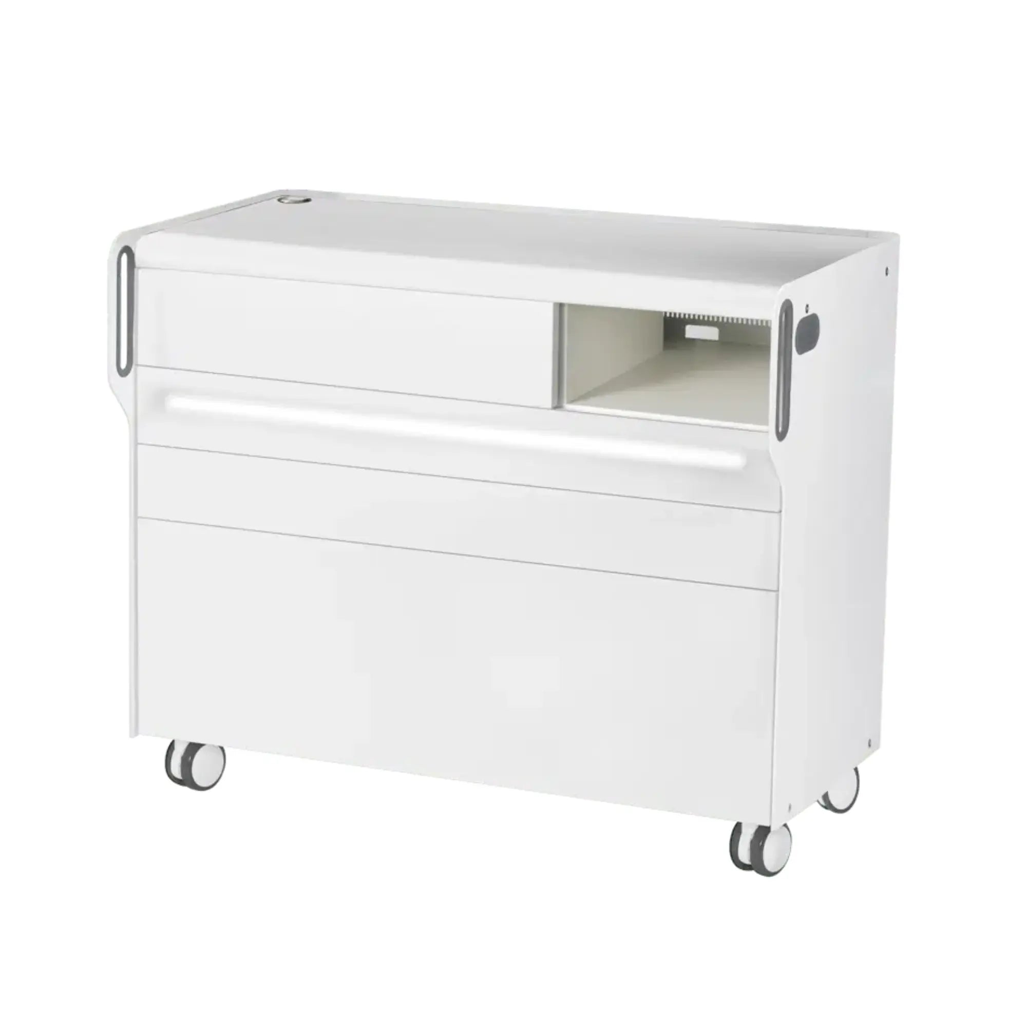 Unité de Podologie "Room Move" - Taille L - Ruck Ruck  Blanc-3-avec-LED-compartiment-micromoteur-à-droite