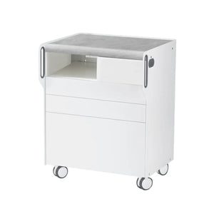 Unité de Podologie "Room Move"- Taille M - Ruck Ruck  Béton-3-compartiment-micromoteur-à-gauche-Non