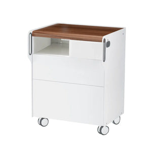 Unité de Podologie "Room Move"- Taille M - Ruck Ruck  Noyer-2-compartiment-micromoteur-à-gauche-Non