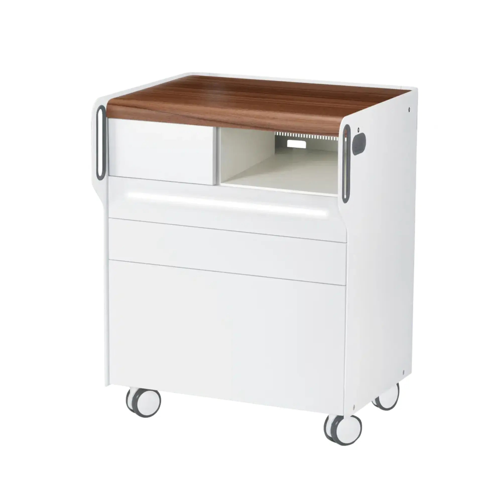 Unité de Podologie "Room Move"- Taille M - Ruck Ruck  Noyer-3-avec-LED-compartiment-micromoteur-à-droite