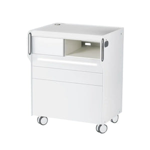 Unité de Podologie "Room Move"- Taille M - Ruck Ruck  Blanc-3-avec-LED-compartiment-micromoteur-à-droite