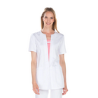 Violett - Bluse - Kurzarm - Damen - 75 cm